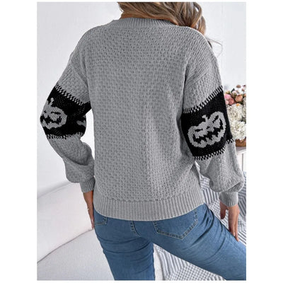 Sloane | Pumpkin Glow Sweater