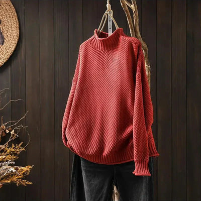 Florentina | Textured Turtleneck Sweater