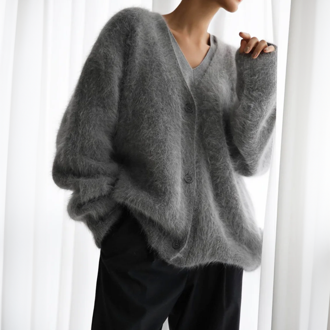 Ayla | Fluffy Knit Sweater