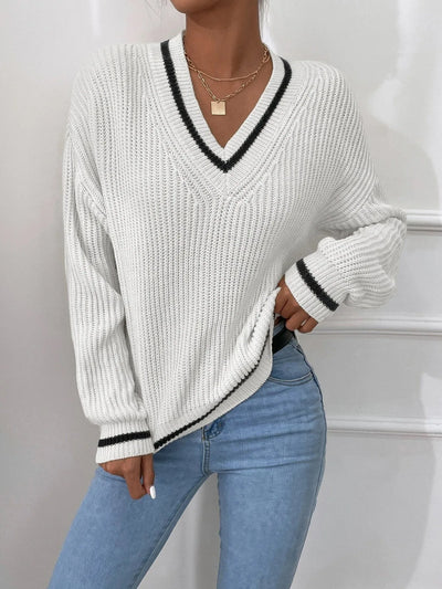 Blakely | V-Neck Knit Sweater