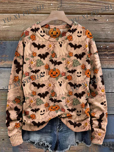 Madison | Halloween Bloom Sweater