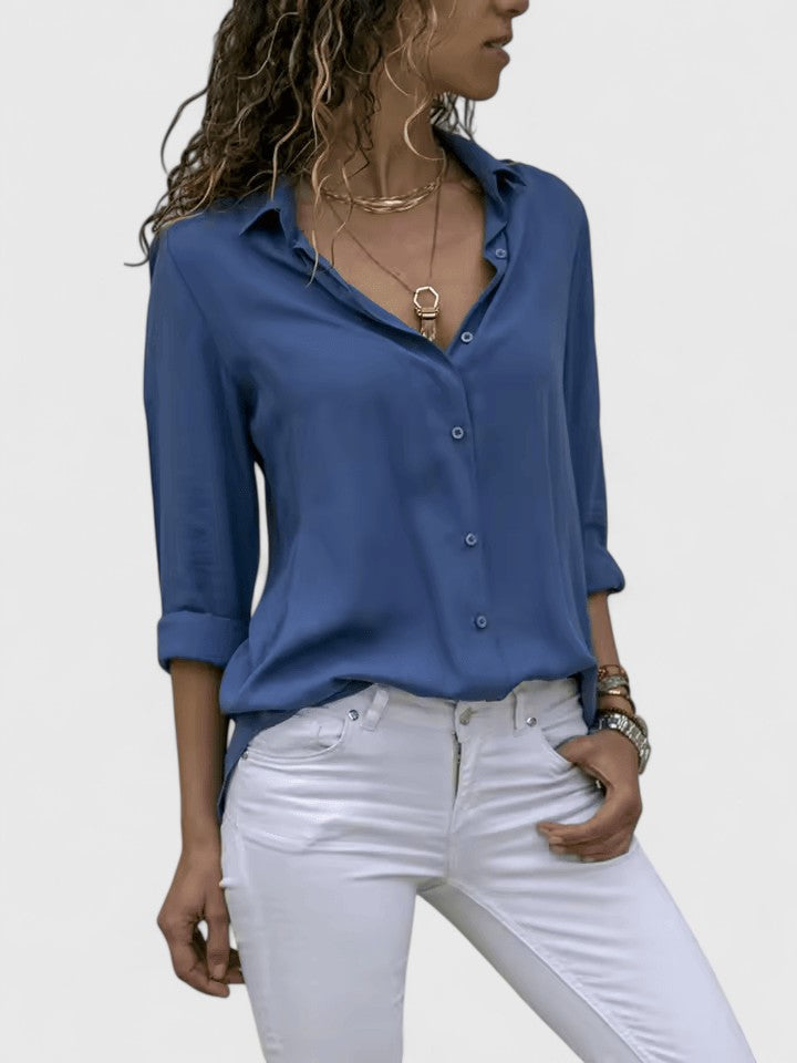 Frida | Classic Green Blouse