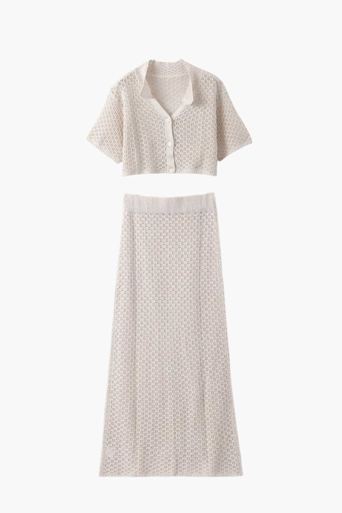 Maisie | Crochet Elegance Two-Piece Set