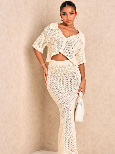 Maisie | Crochet Elegance Two-Piece Set