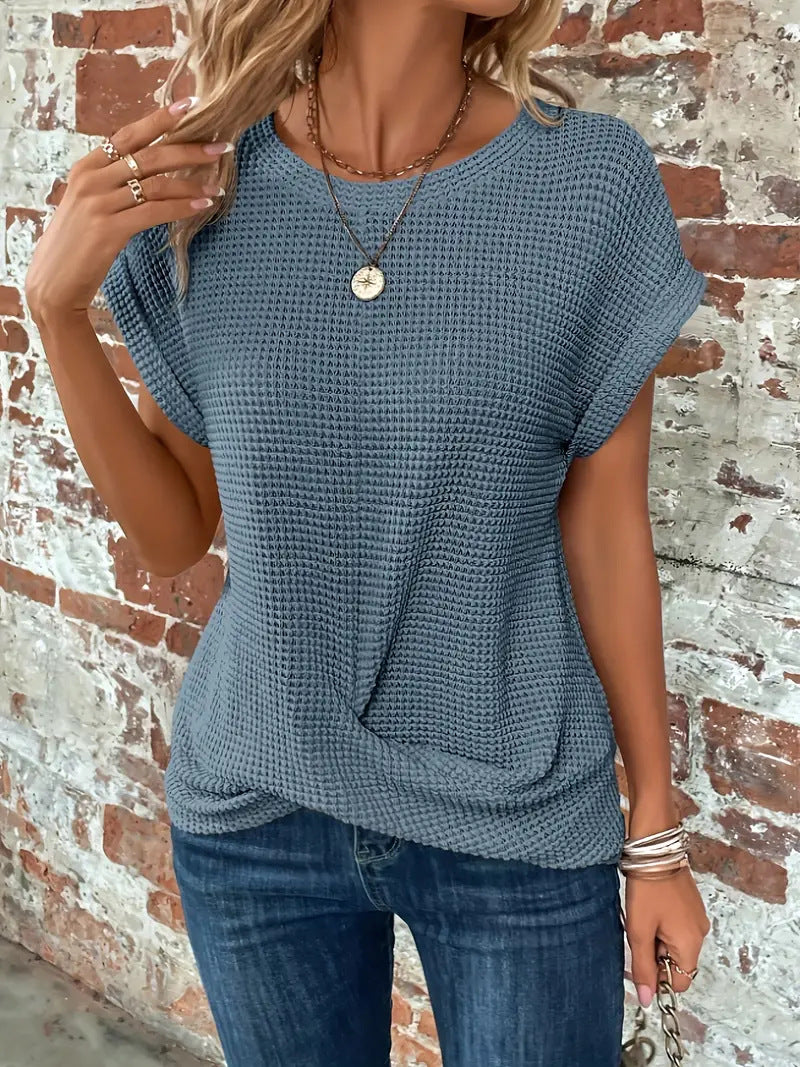 Fiora | Textured Casual Blouse