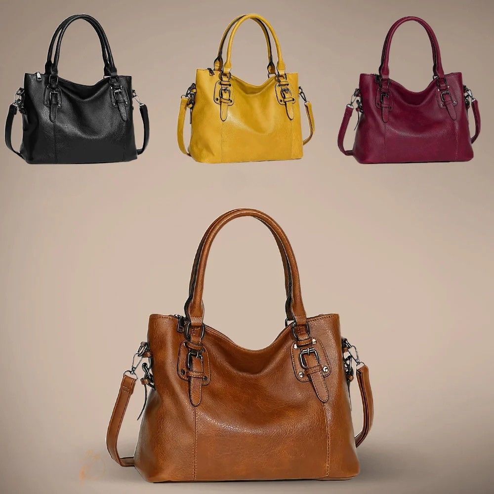 Federica | Structured Leather Handbag