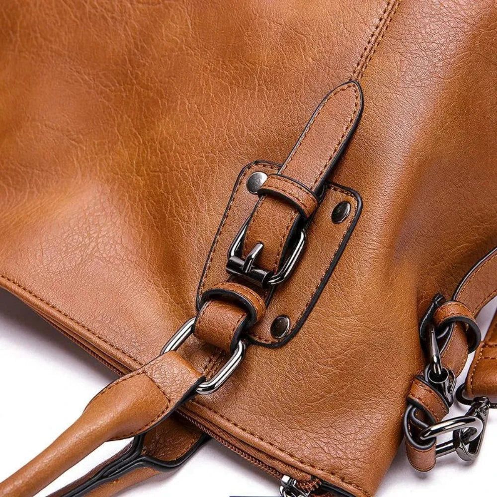 Federica | Structured Leather Handbag