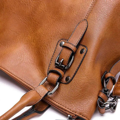 Federica | Structured Leather Handbag