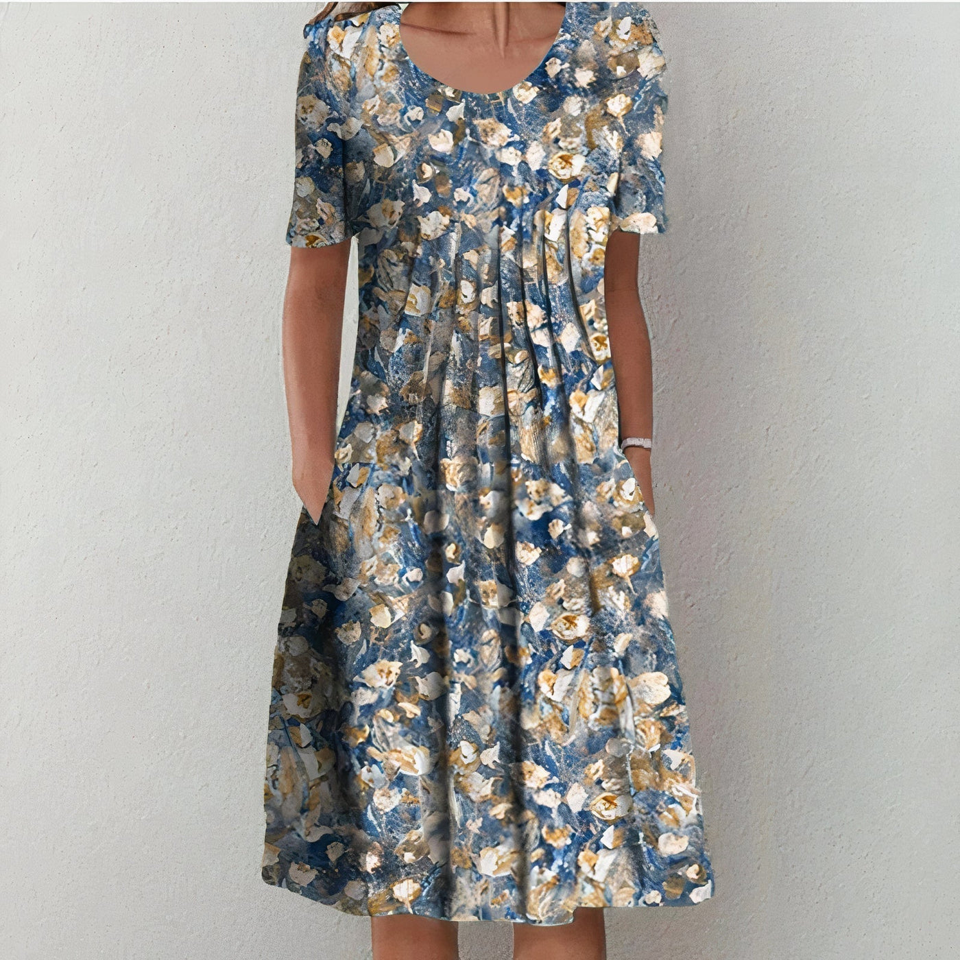 Ulla | Soft Gathered Pocket Dress
