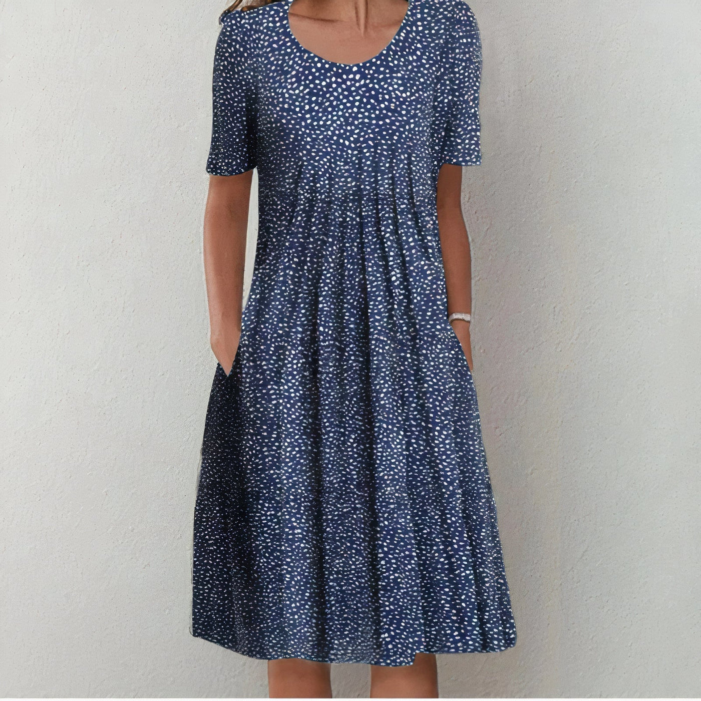 Ulla | Soft Gathered Pocket Dress