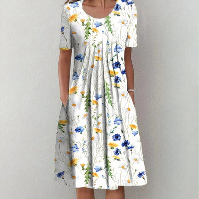 Ulla | Soft Gathered Pocket Dress