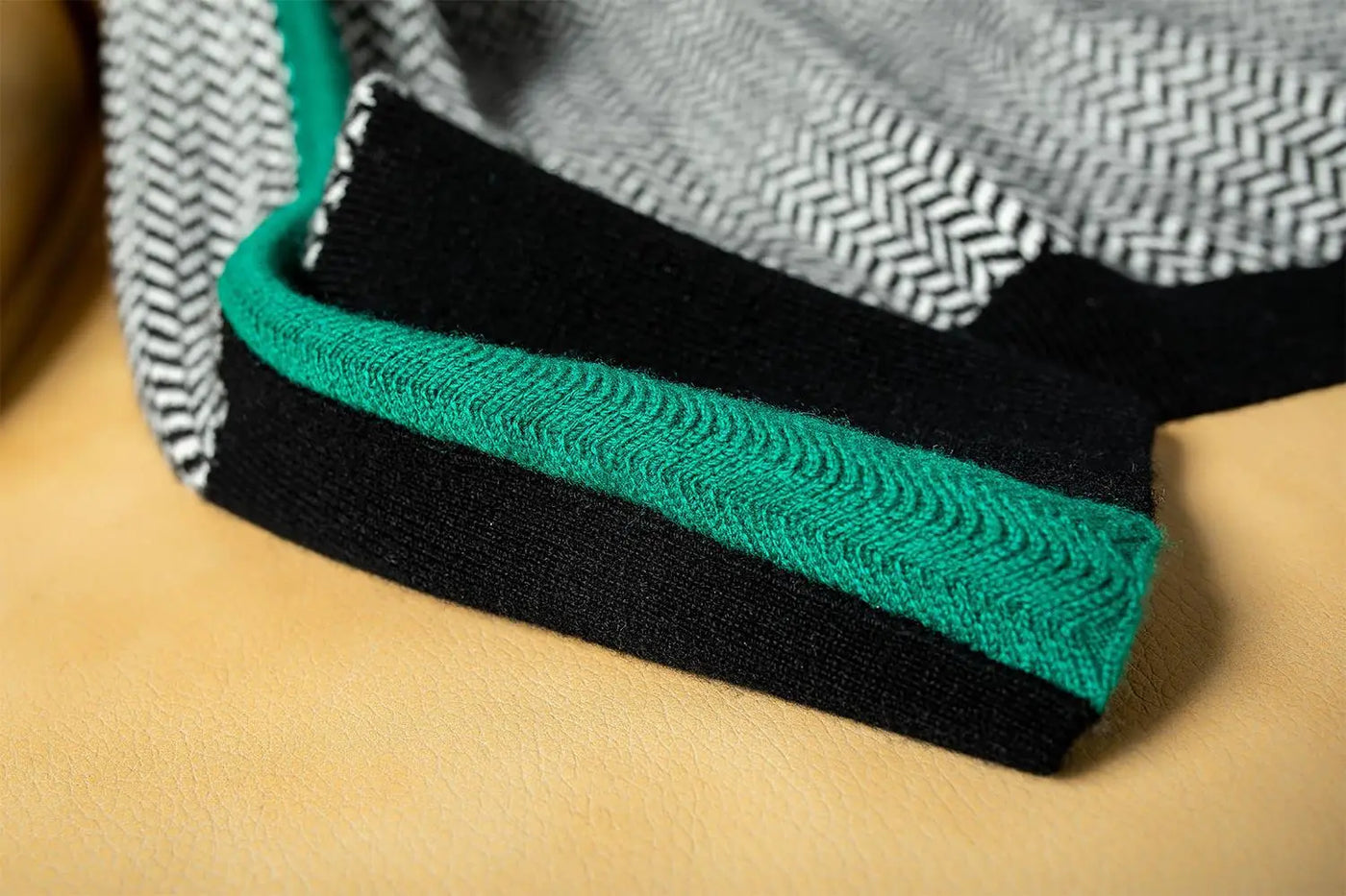 Calliope | Herringbone Knit Sweater
