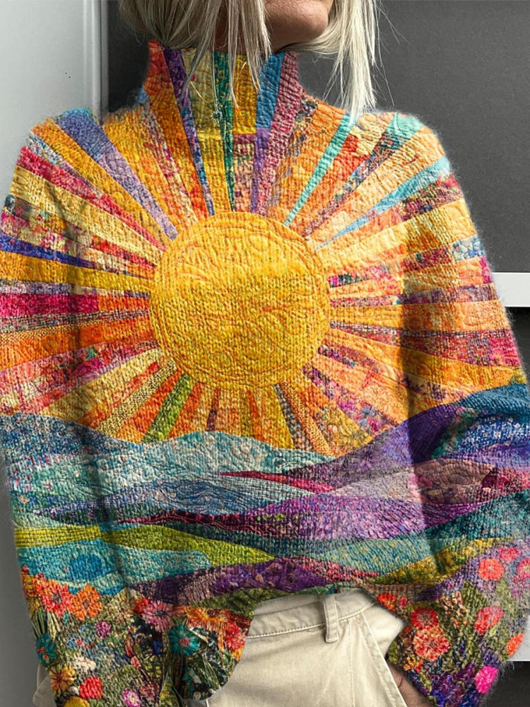 Berta | Radiant Sunrise Sweater