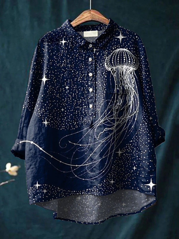 Felicitas | Starry Jellyfish Blouse