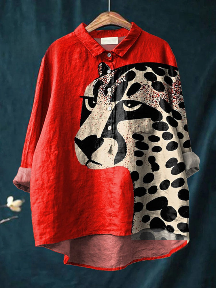 Filippa | Fierce Leopard Blouse