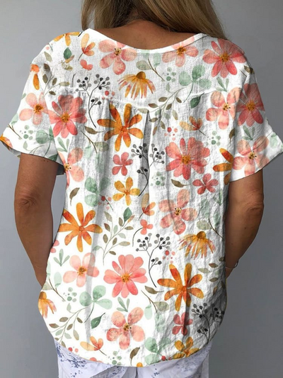 Majie | Floral Print Blouse