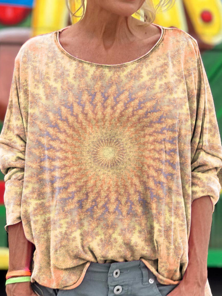 Selena | Radiant Sunburst Blouse