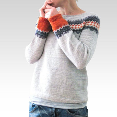 Ariella | Nordic Pattern Sweater