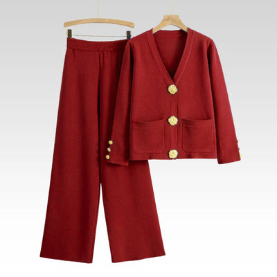 Valeria | Elegant Knit 2-Piece Set