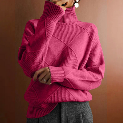 Fabienne | Diamond Knit Sweater