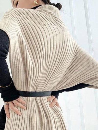 Oaklyn | Asymmetrical Drape Sweater