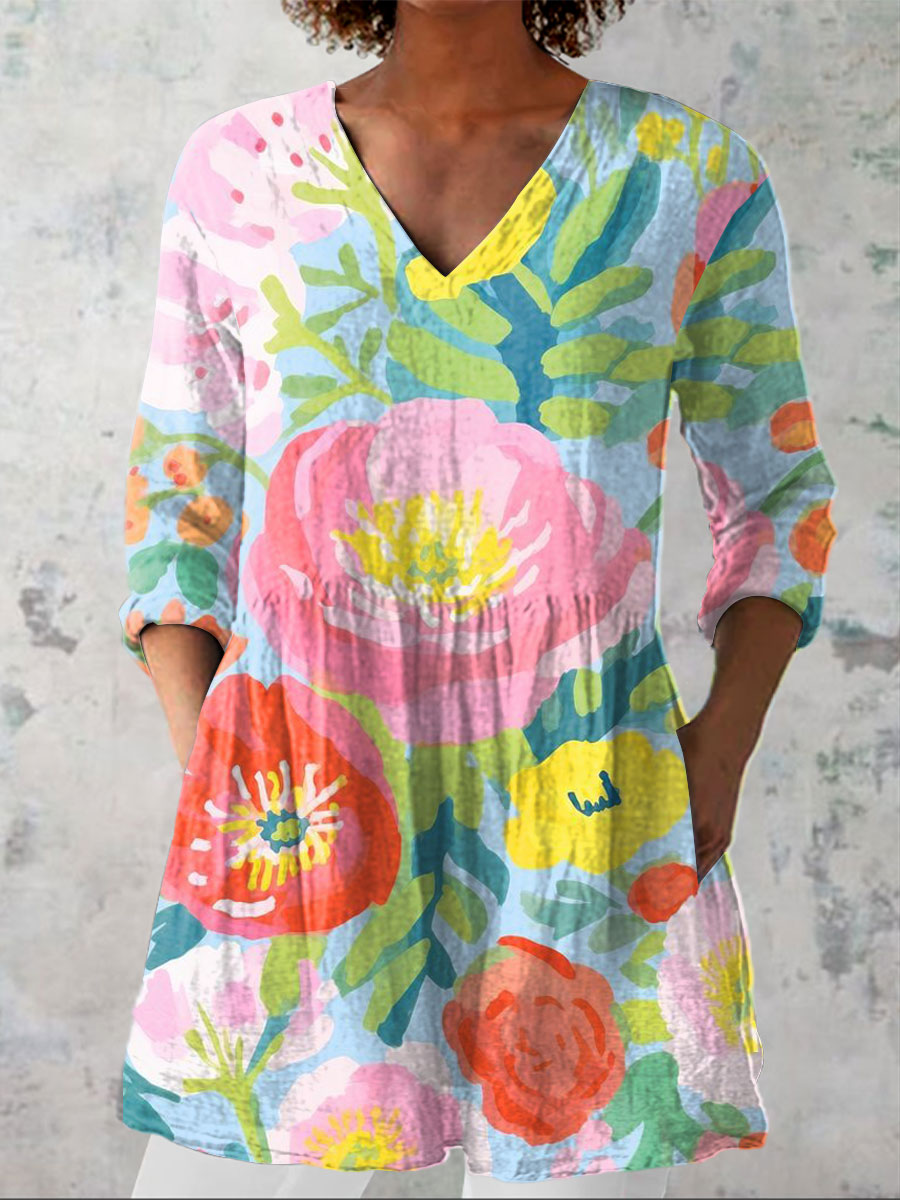 Felora | Pastel Garden Blouse
