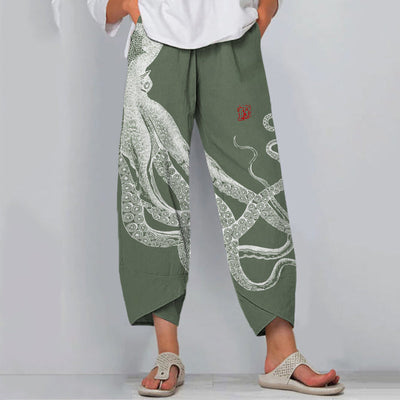 Clara | Octopus Ink Art Pants