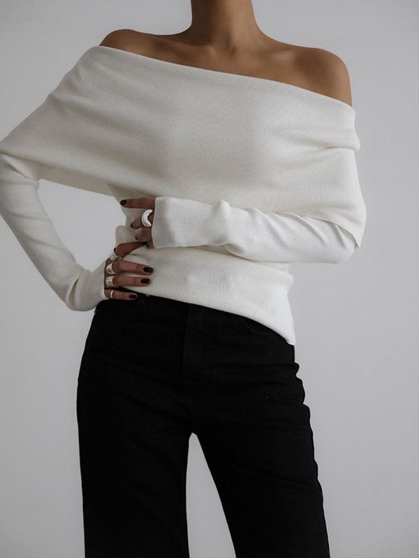 Meagan | Off-Shoulder Sweater