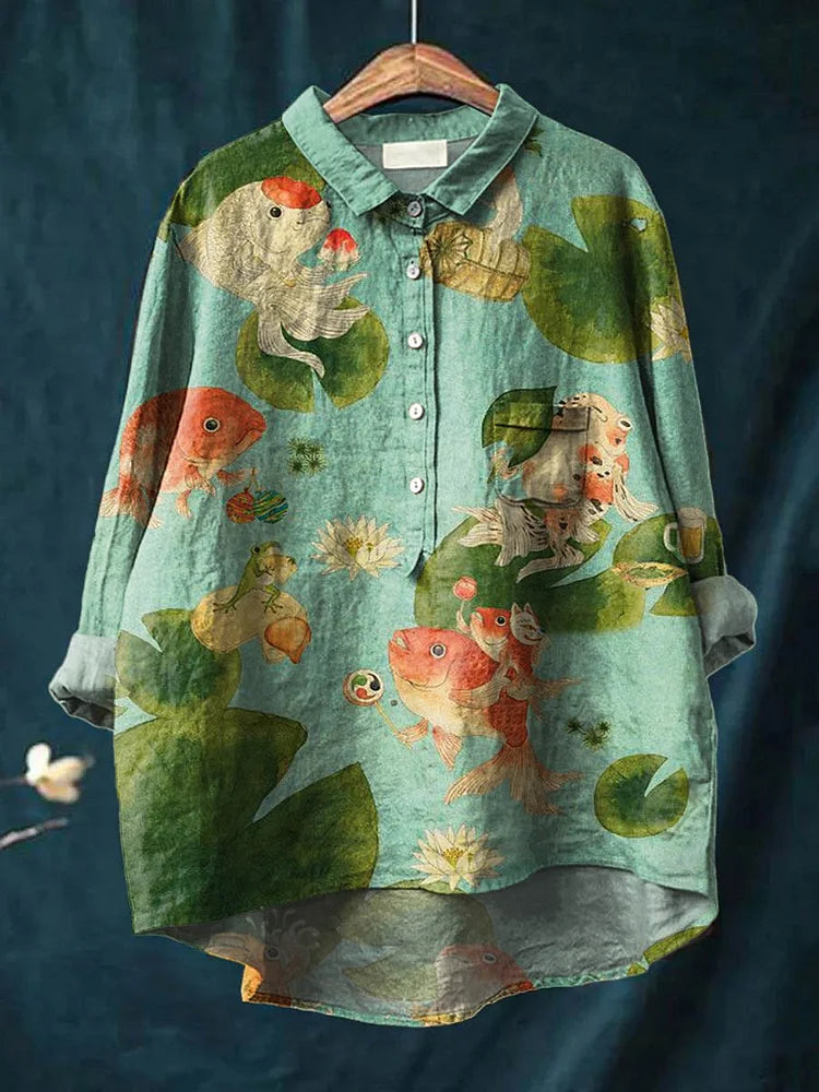 Ellen | Colorful Paws Shirt