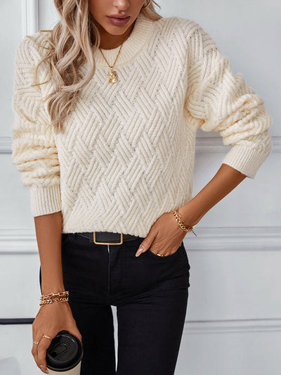 Becky | Textured Knit Sweater