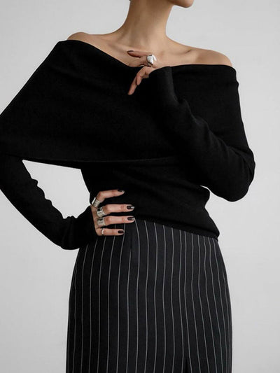Meagan | Off-Shoulder Sweater
