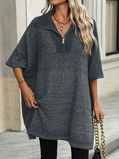 Cameron | Relaxed Zip Sweater
