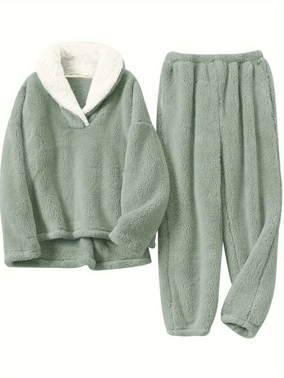 Elina | Teddy Fleece Lounge Set