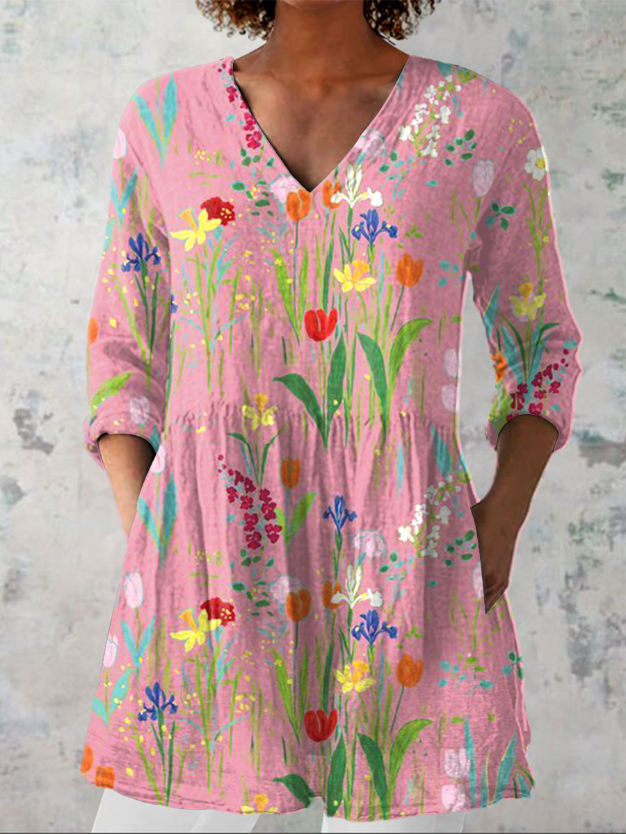 Fianna | Spring Meadow Blouse