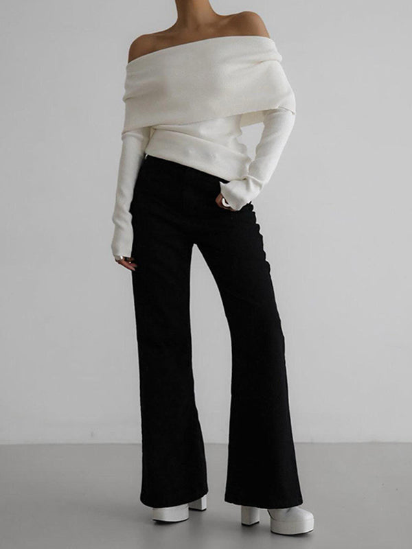 Meagan | Off-Shoulder Sweater