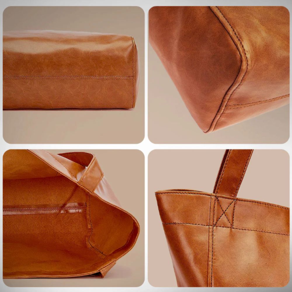 Flavia | Everyday Leather Tote