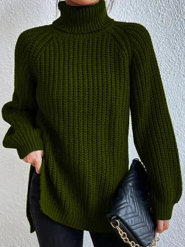 Liberty | Cozy Sage Turtleneck