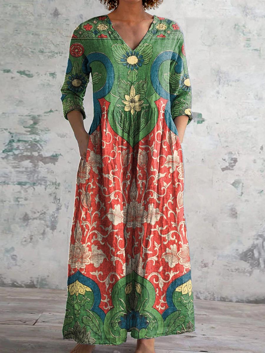 Sandra | Bohemian Blossom Dress