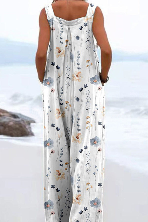 Amelia | Floral Breeze Jumpsuit