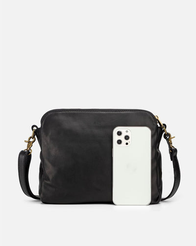 Clara | Vintage Brown Shoulder Bag