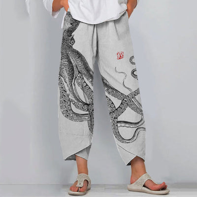 Clara | Octopus Ink Art Pants