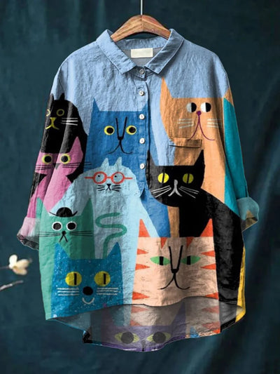 Ellen | Colorful Paws Shirt