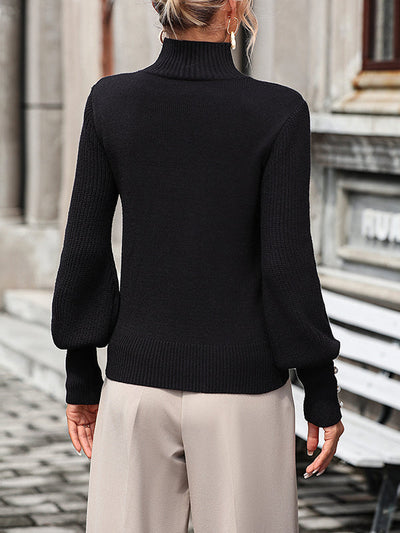 Jayden | Pearl Accent Sweater