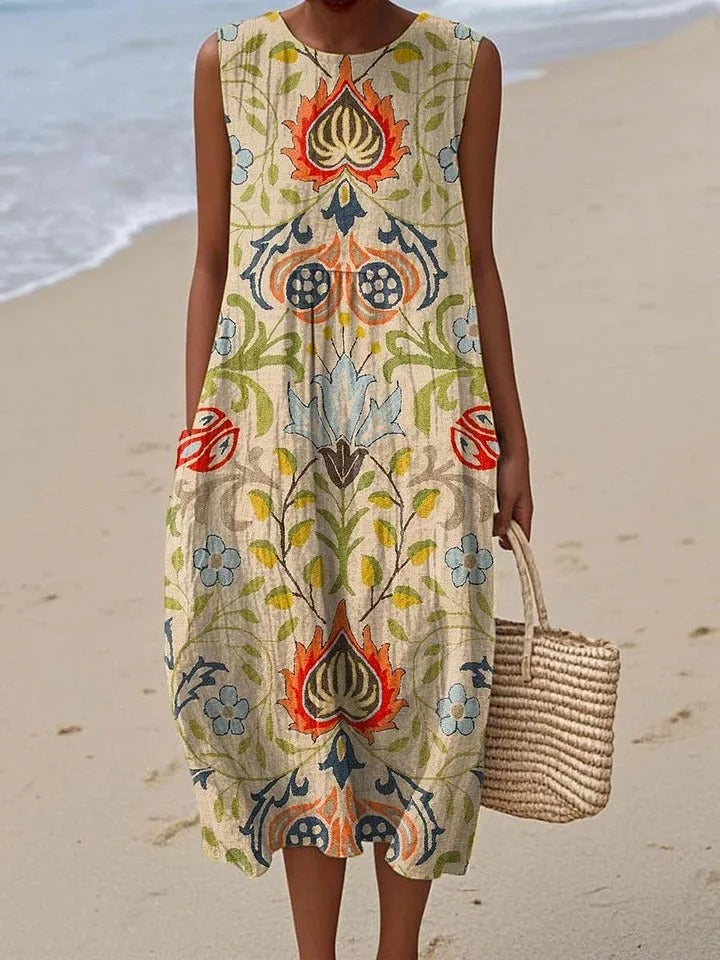 Cassie | Boho Floral Dress