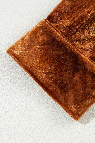 Frederica | Velvet Blouse
