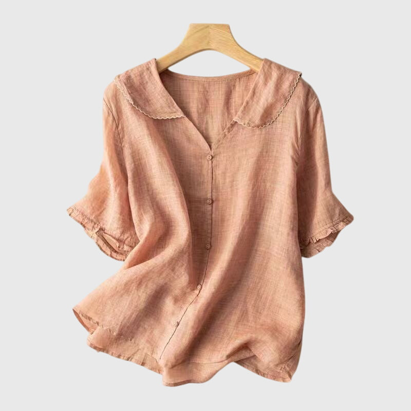 Florina | Soft Button Blouse