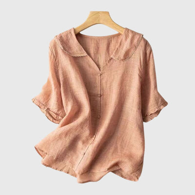 Florina | Soft Button Blouse