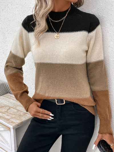 Anika | Colour Block Sweater