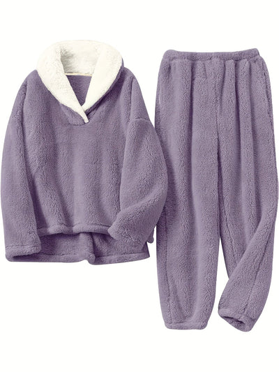 Elina | Teddy Fleece Lounge Set