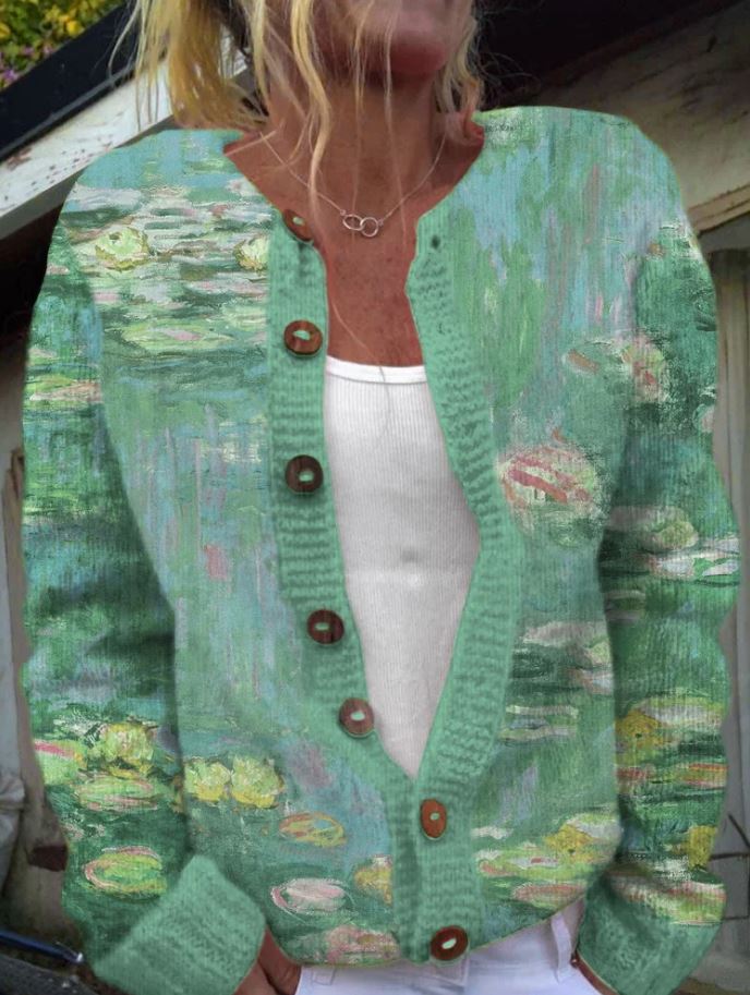 Mariana | Soft Green Cardigan